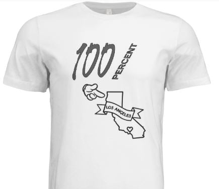 One Hundred Percent L.A- Men's T-shirt