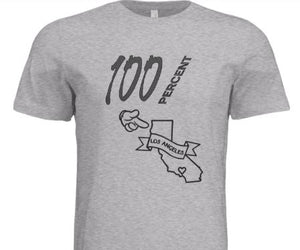One Hundred Percent L.A- Men's T-shirt