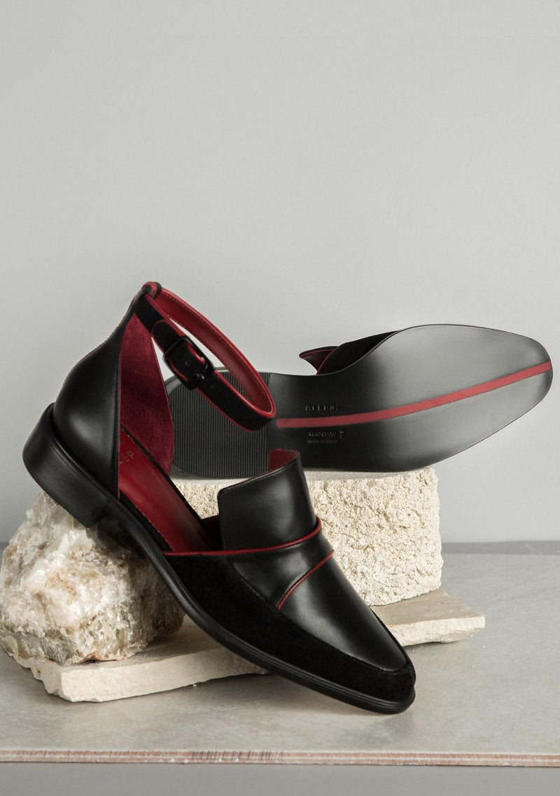 New Products Comfortable Low Heeled Square Heel Large Size Hollow Sandals Women