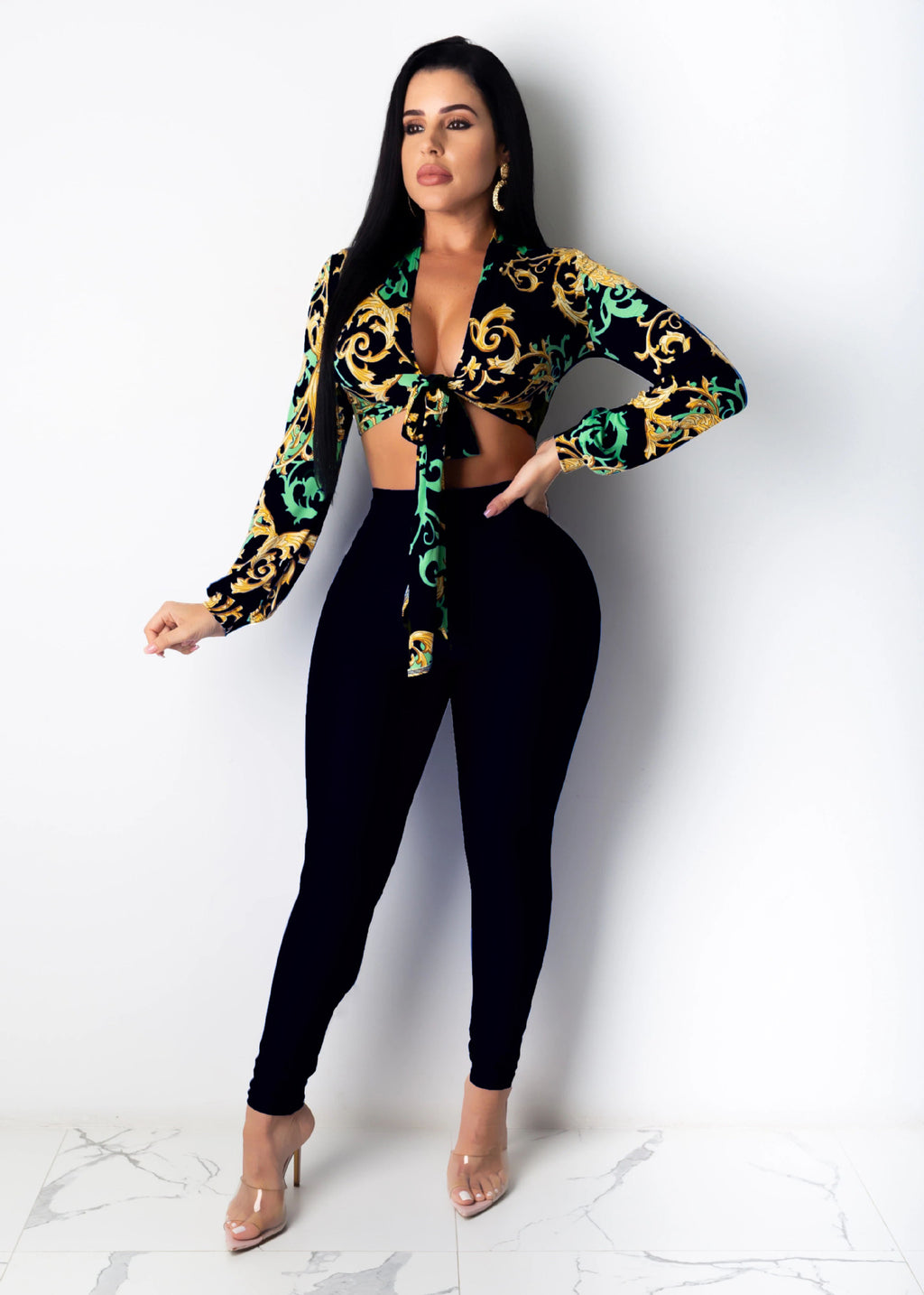 Ladies casual slim suit
