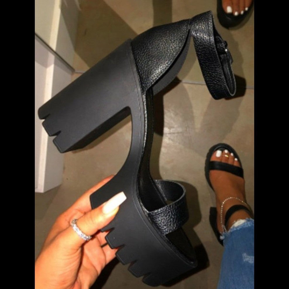 New High Heels Fashion Large Size Women Sandals