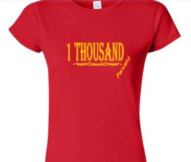 1THOUSAND PERCENT WEAR -(Female)