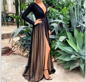 Fashion Loose Long Skirt With Big Swing Robe