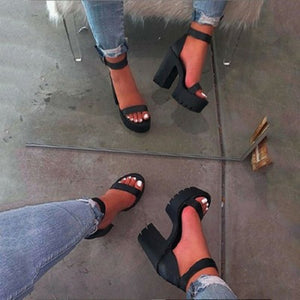 New High Heels Fashion Large Size Women Sandals