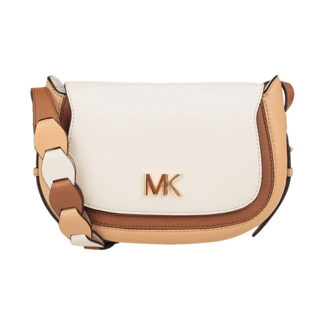 Jolene Small Tri-color Leather Saddle Bag | Michael Kors 30S9GJVM1T/30S9RJVM1T/30S9GJVM1L