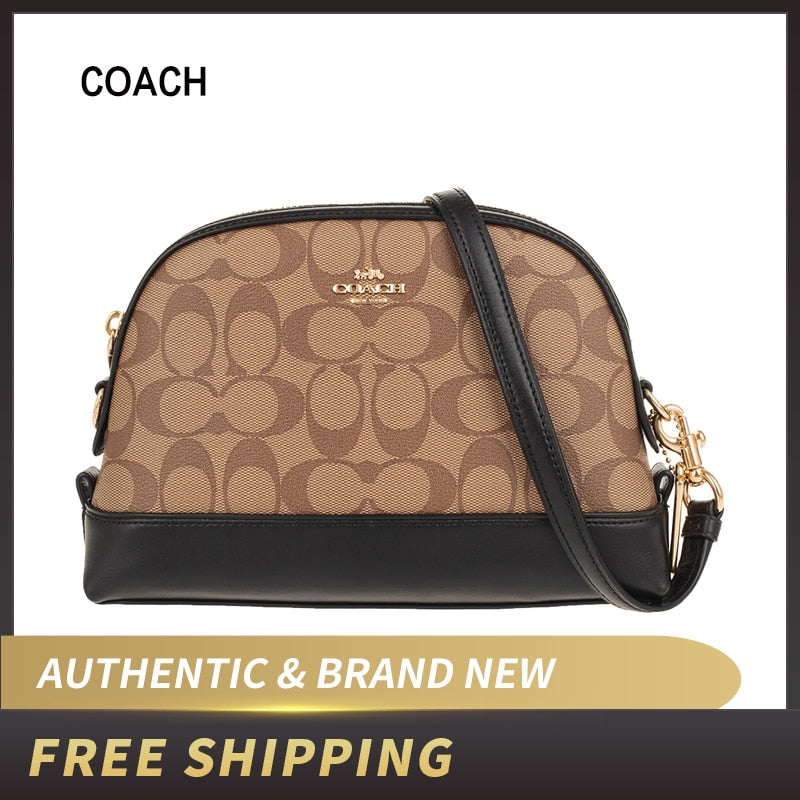 Authentic Original &amp; Brand New Coach Women&#39;s F76674/F88031 Signature Dome Crossbody Bag