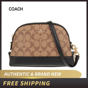 Authentic Original &amp; Brand New Coach Women&#39;s F76674/F88031 Signature Dome Crossbody Bag