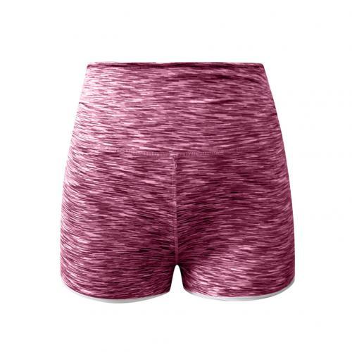 Fashion Running Gym Stretch Sports Short Pants Women Sexy High Waist Sweat Absorbant Running Yoga Shorts Elastic Hot Pants