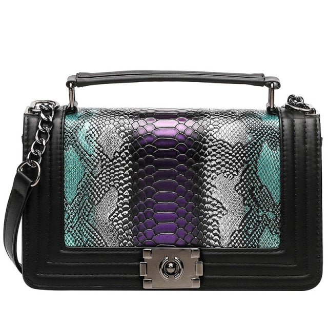 Designer purse Shoulder Bag Luxury Brand Women Bag Snake Crossbody bag for Women