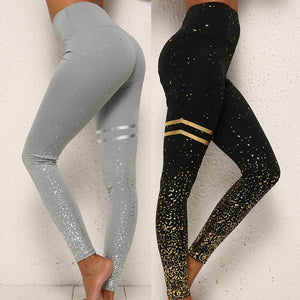 Black Yoga Pants Quick Dry Leggings Women Running Sport High Waist Tights Leggins