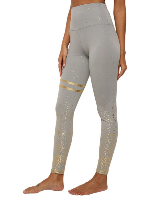 Black Yoga Pants Quick Dry Leggings Women Running Sport High Waist Tights Leggins
